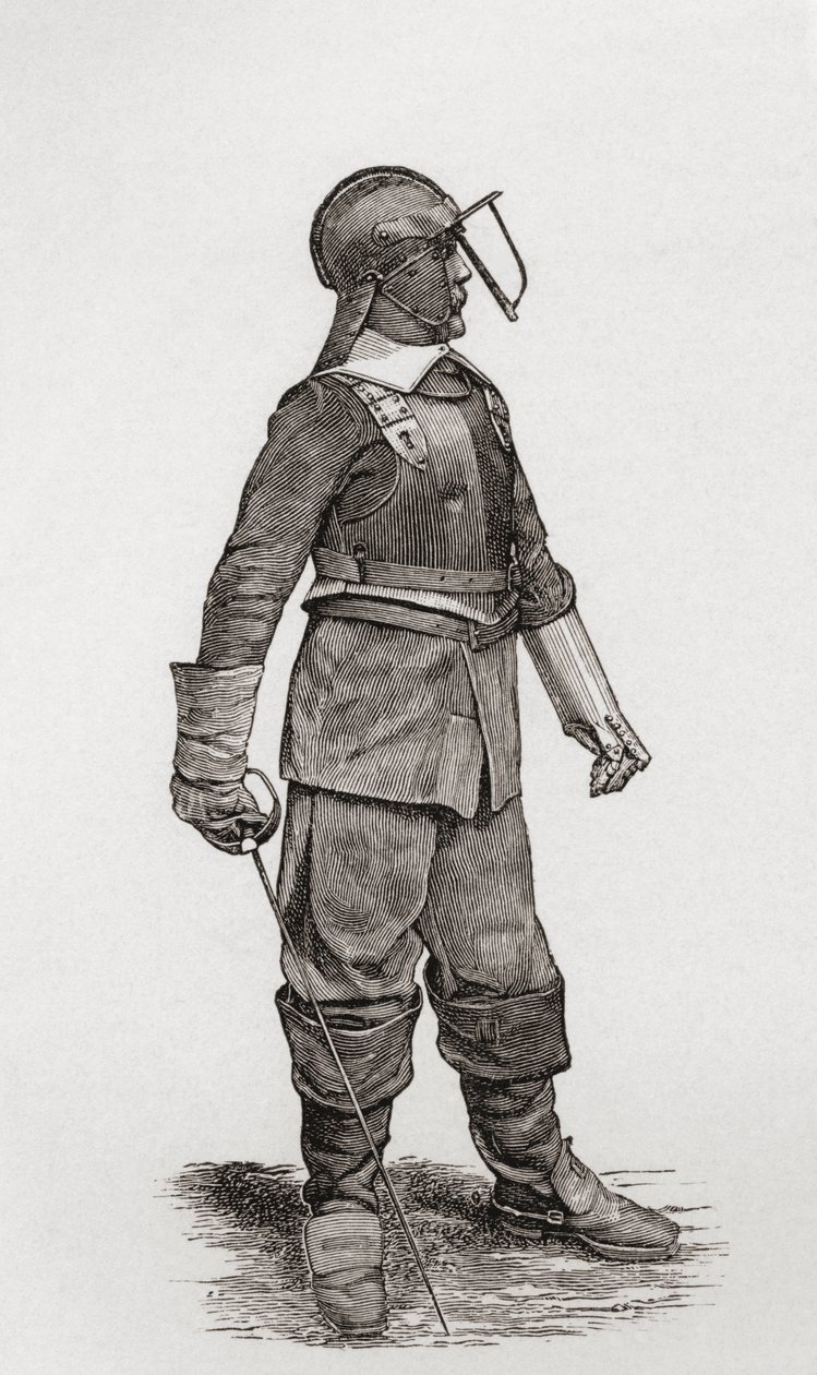 Un cavalier léger du temps d