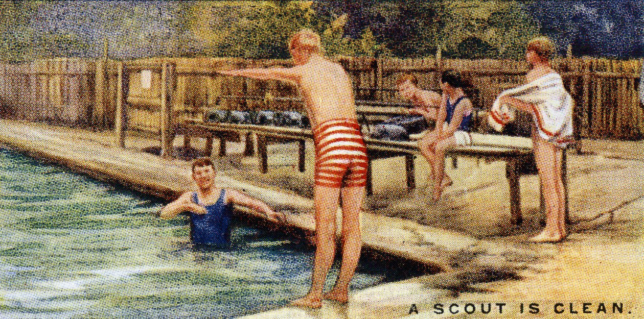 Un scout est propre, 1929 - English School