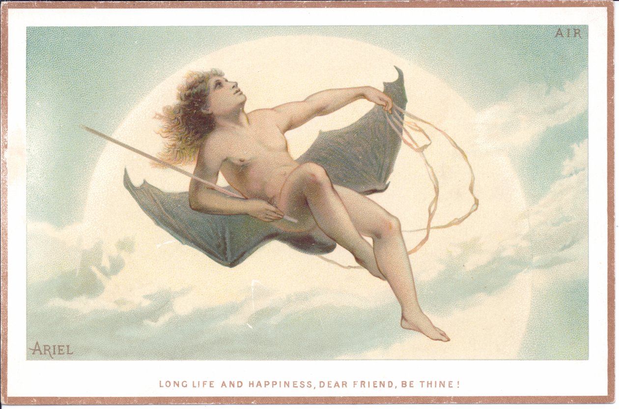 Carte victorienne d