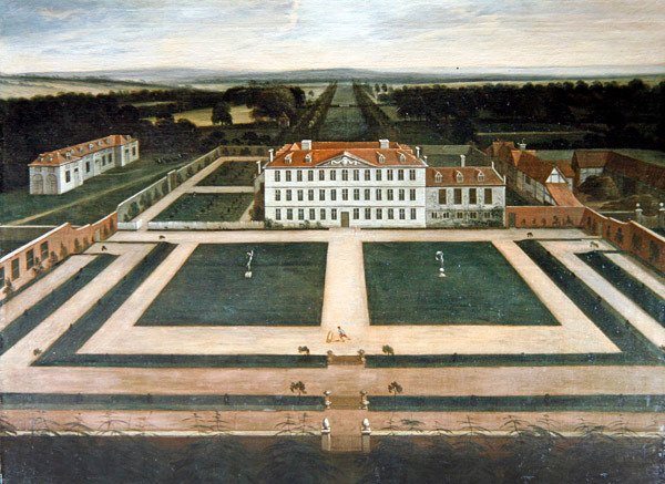 Vue de Capesthorne Hall, Cheshire, c.1730 - English School