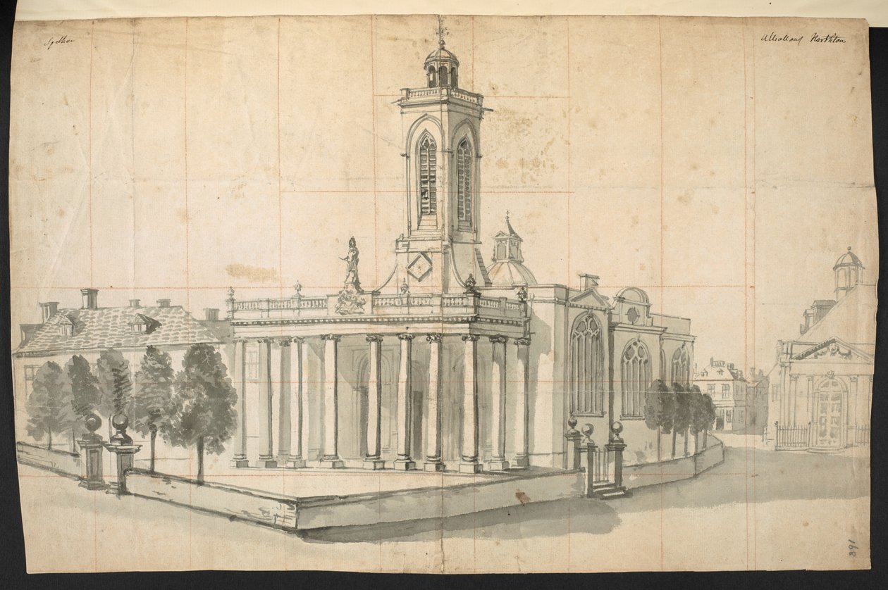 Un bâtiment à Northampton, de 
