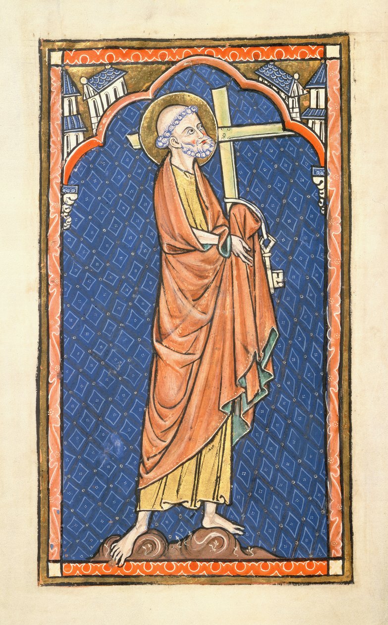 Saint Pierre, du Psautier d