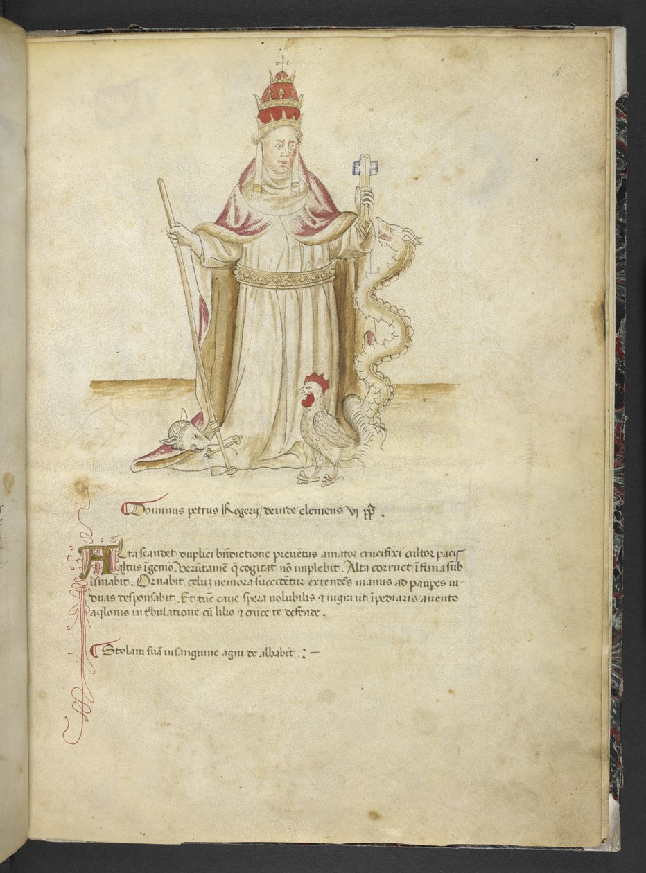 Joachimi Abbatis de Curatio, et Anselmi, Episcopi Marsicani, Vaticinia xxx de Pontificibus Romanis; scil., a Nicolao III. ad Innocentium VIII - English School