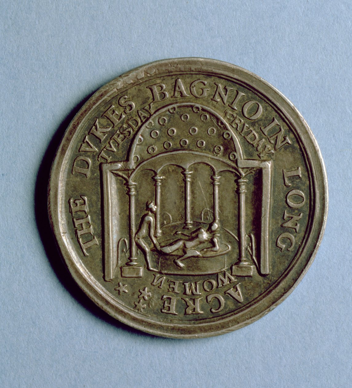 Billet d'entrée au Bagnio des Ducs à Long Acre, c.1680