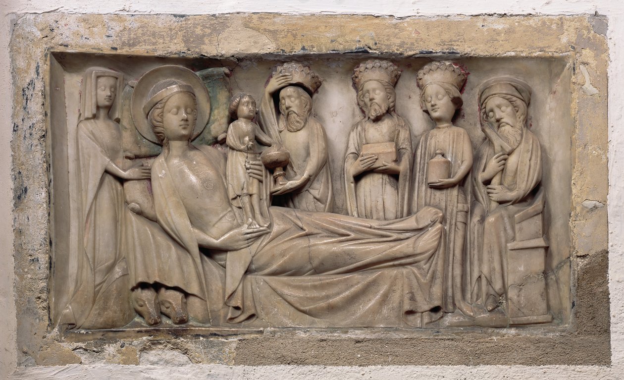 Adoration des Mages, vers 1350 - English School