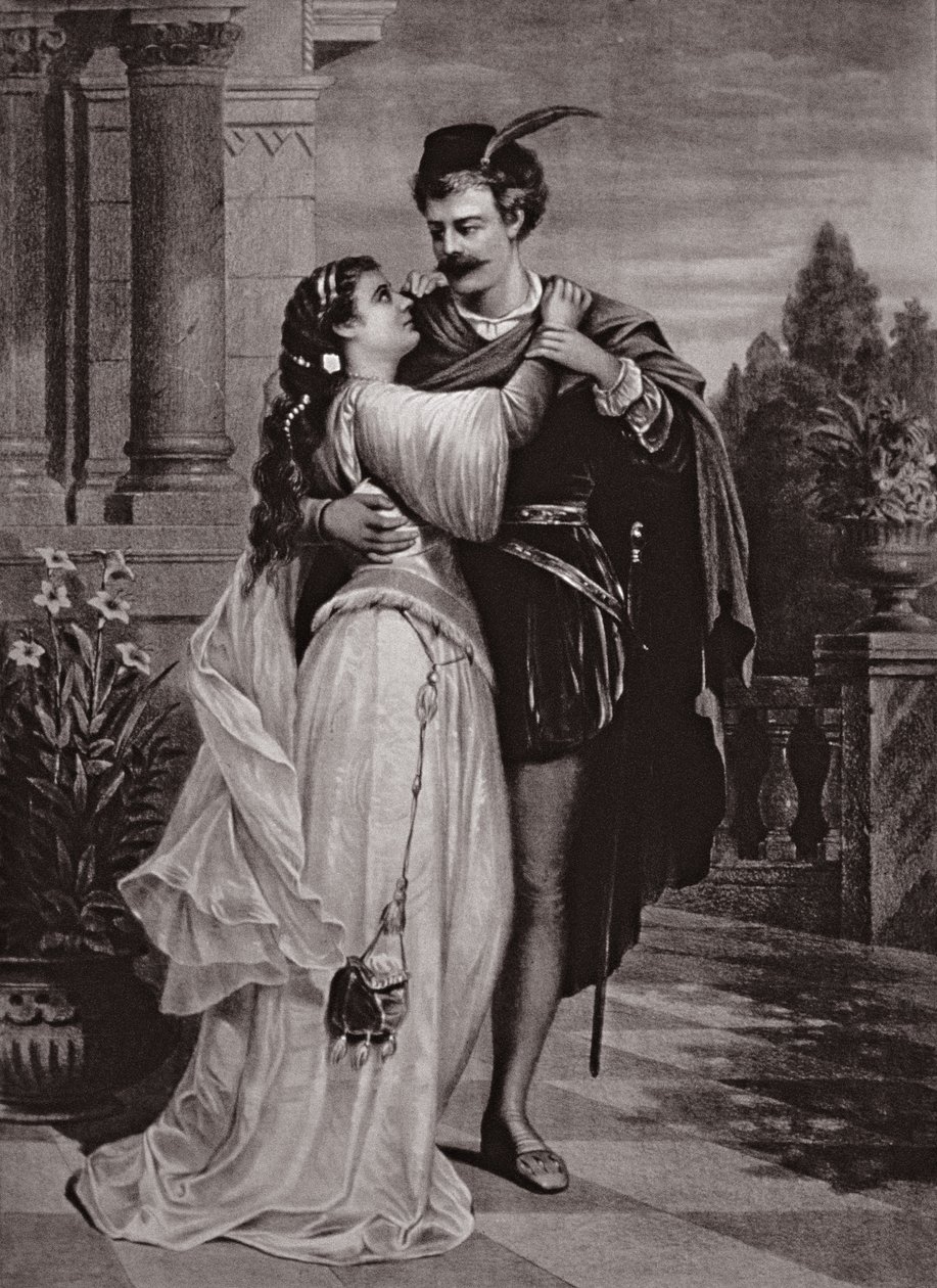 Publicité pour Roméo et Juliette, à l