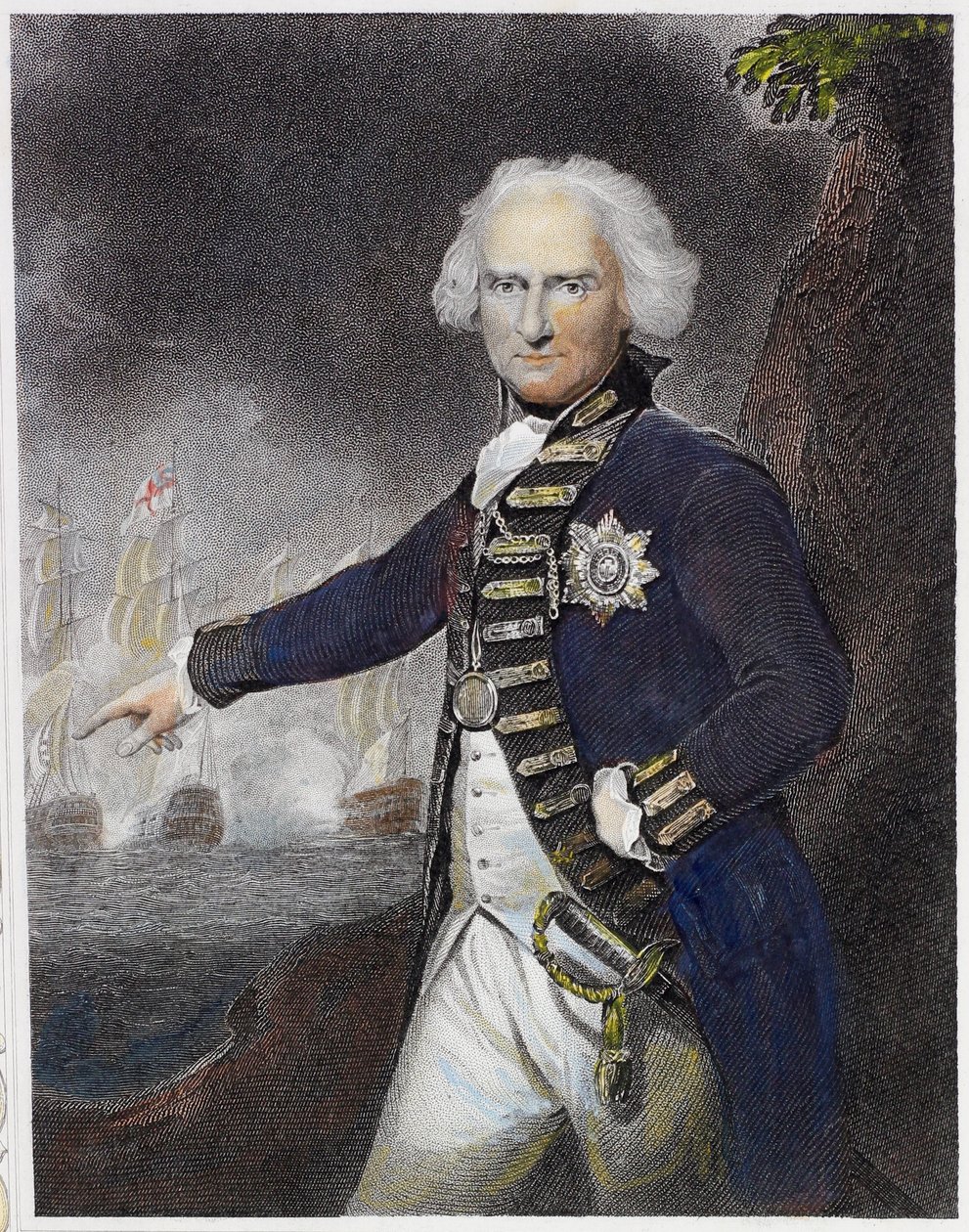 Alexander Hood, vicomte Bridport - English School