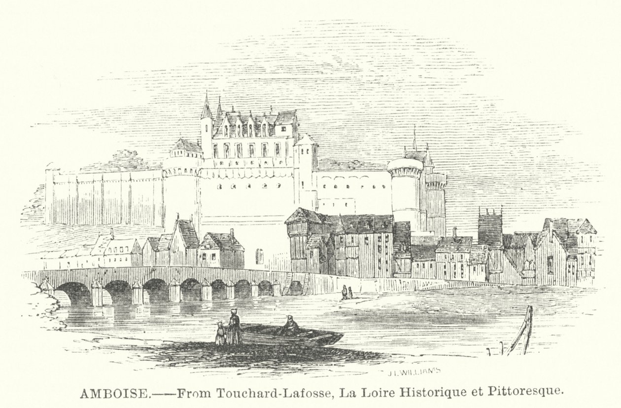 Amboise (engraving) - English School