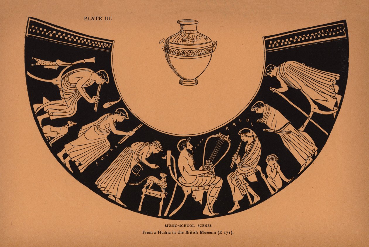 Éducation dans la Grèce antique : Scènes d