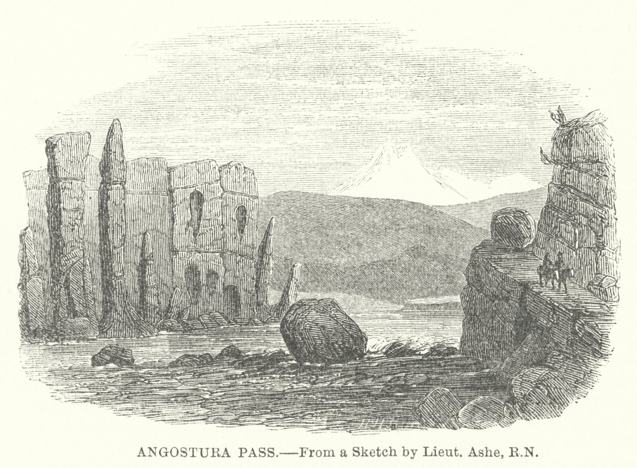 Col Angostura (gravure) - English School