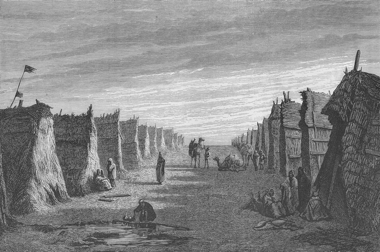 Village arabe près de Port-Saïd - English School