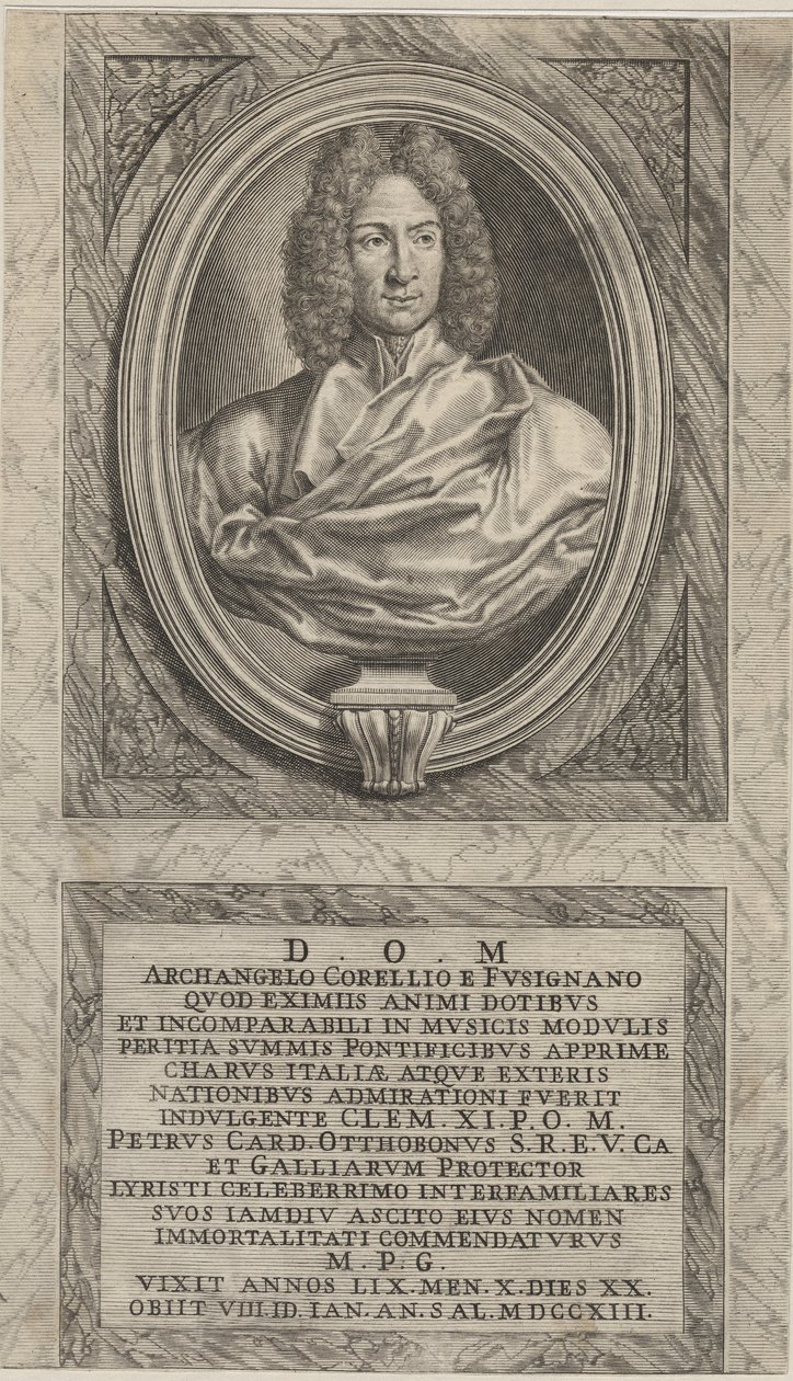 Arcangelo Corelli, vers 1715 - English School