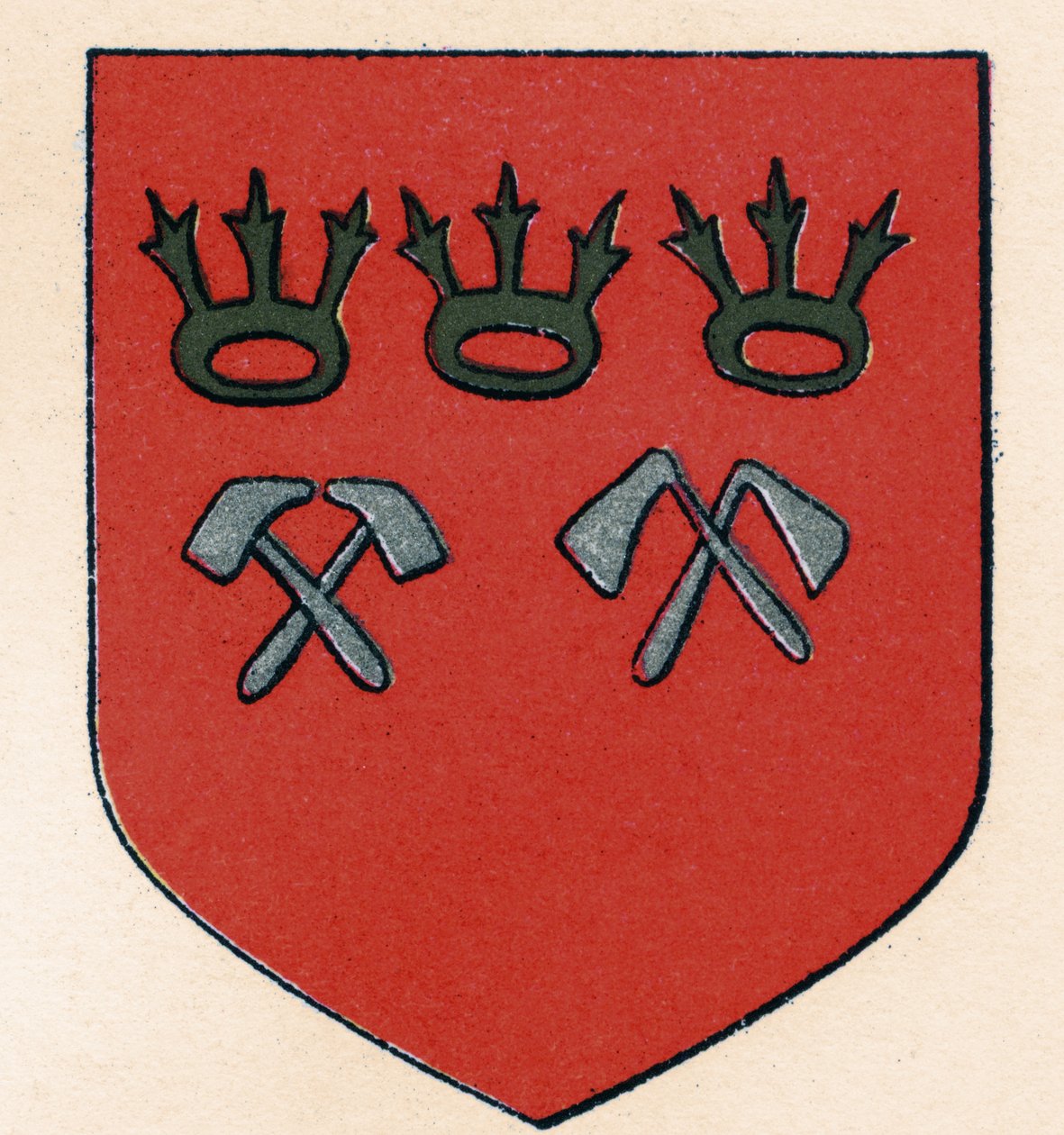 Armoiries des maçons de Cologne, de L