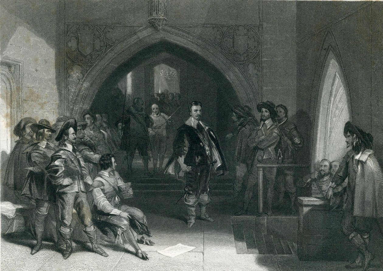 Arrestation de Lord Strafford, 1640 - English School