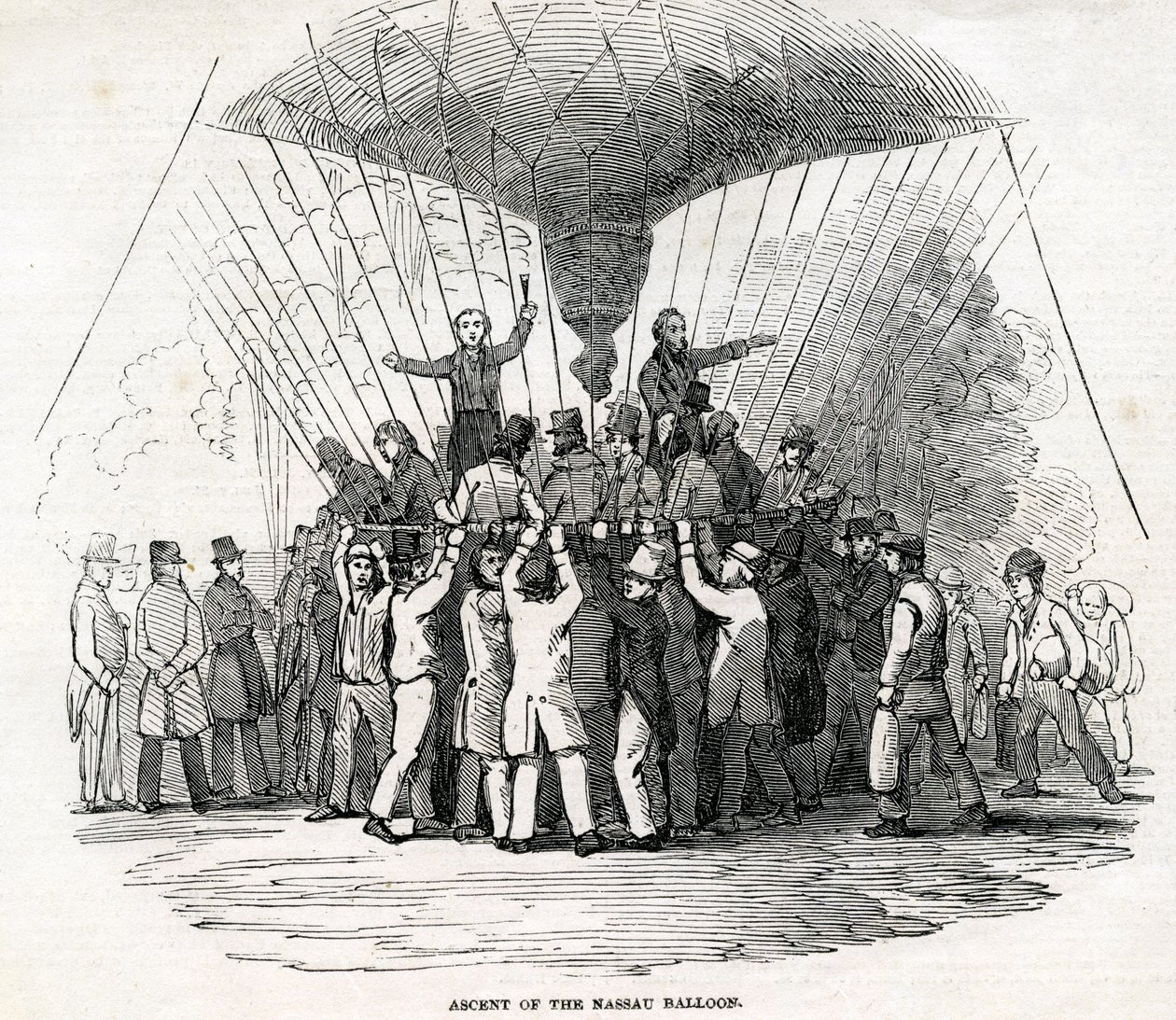 Ascension du ballon Nassau - English School
