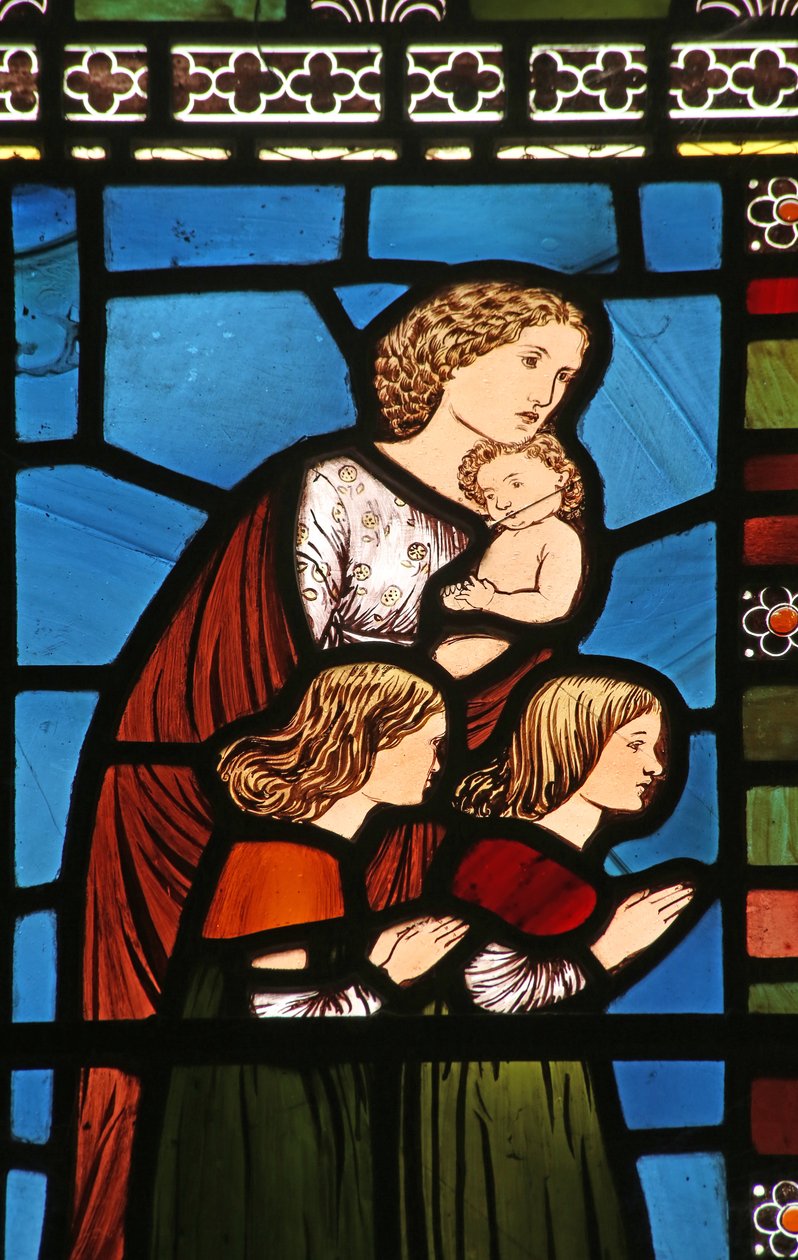 Assistants du Christ bénissant les enfants - English School