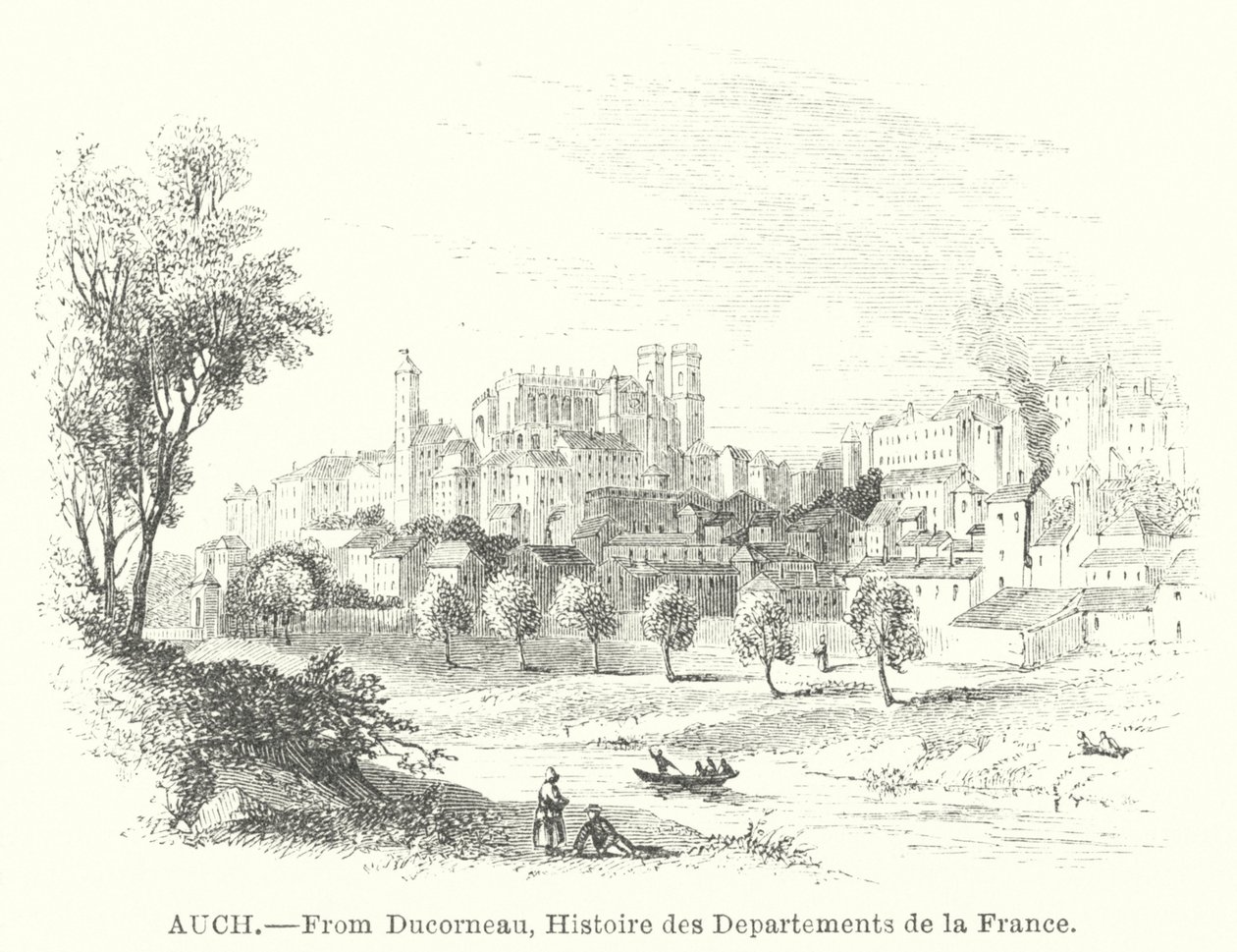 Aussi (engraving) - English School