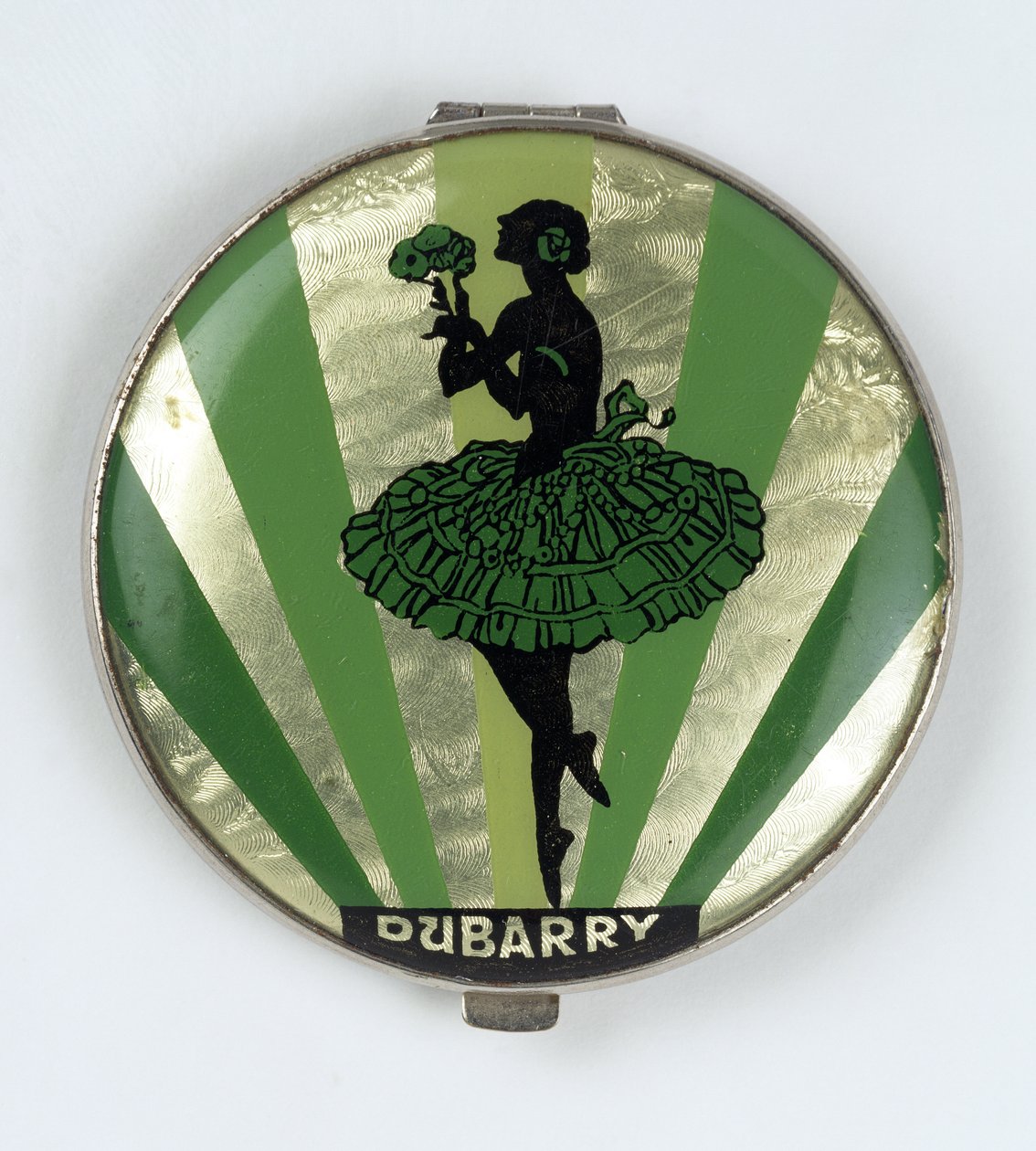 Poudrier Ballerine, fabriqué par Dubarry, 1920-30 - English School