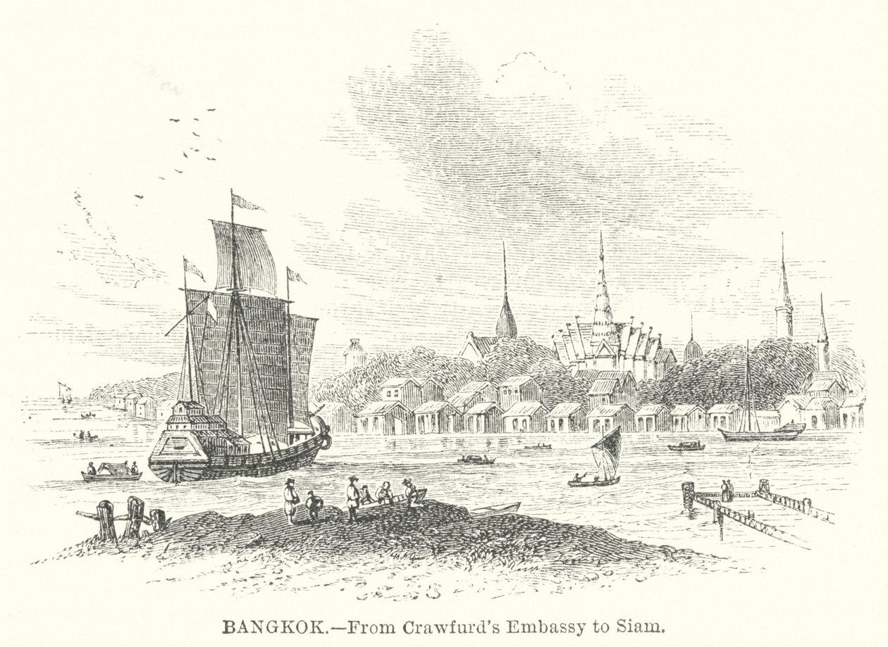 Bangkok (gravure) - English School