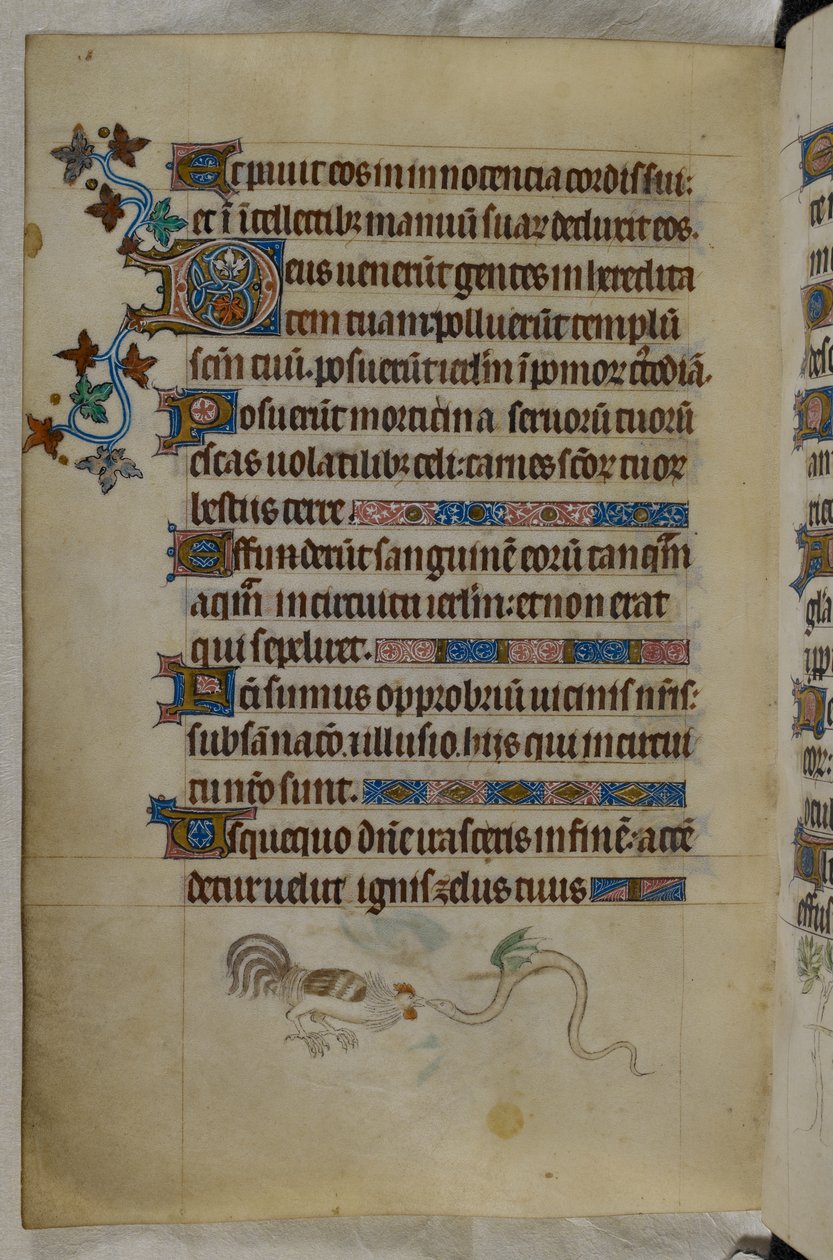 Scène de bas-de-page d