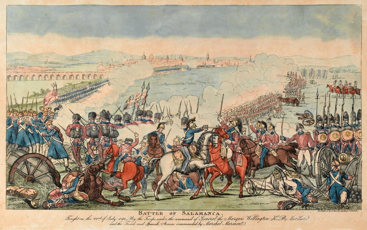 Bataille de Salamanque - English School