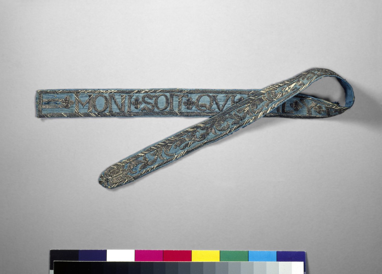 Insigne de la jarretière de Bonnie Prince Charlie - English School