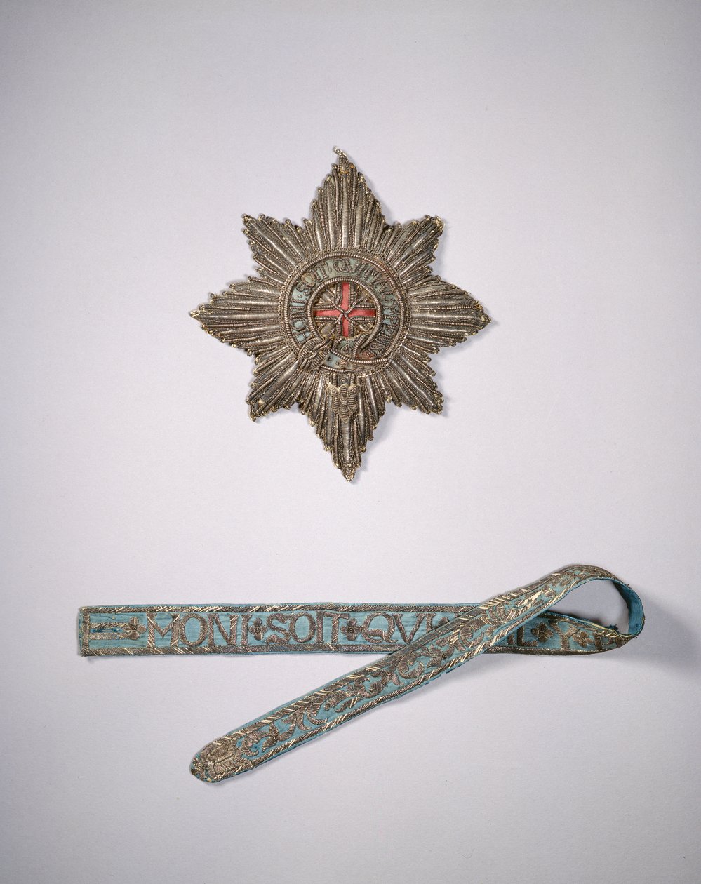 Étoile et Jarretière de Bonnie Prince Charlie, XVIIe siècle - English School