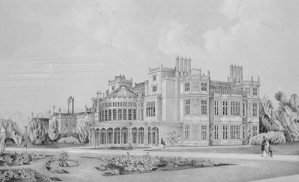 Parc de Brampton près de Huntingdon, 1852 - English School