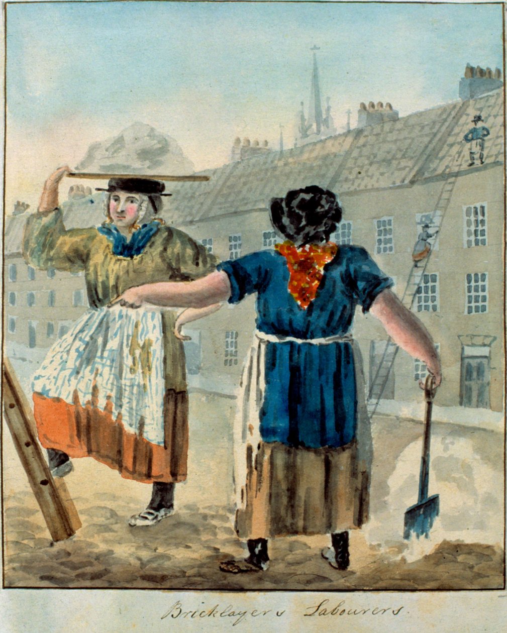 Ouvriers maçons - English School