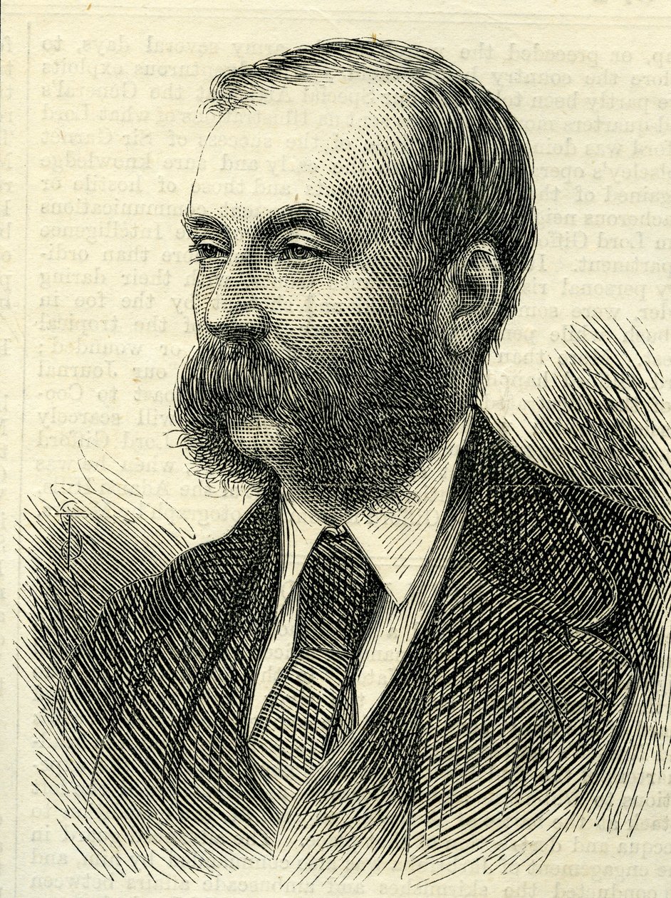 Brigadier-Général, Sir Archibald Alison, 2e baronnet (1826-1907) de l