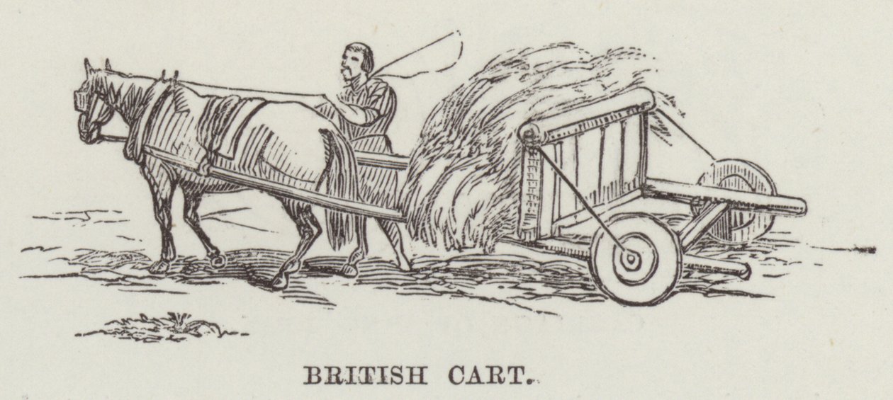 Chariot britannique (gravure) - English School