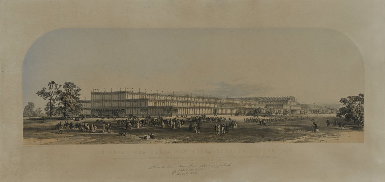 Construction pour la Grande Exposition à Londres - English School