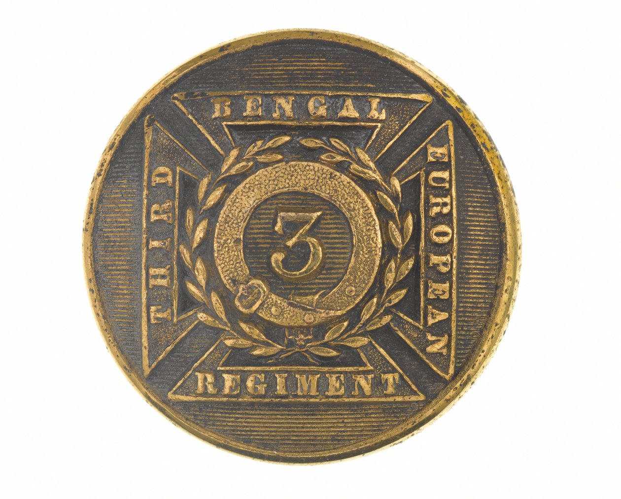 Bouton, officier, 3e Régiment Européen du Bengale, 1854-1861 - English School