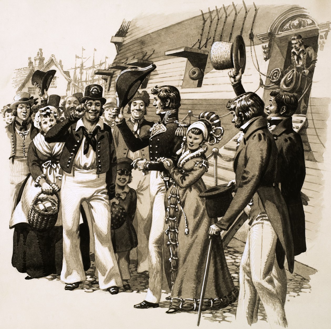 Le capitaine John Dundas Cochrane a parcouru à pied une distance étonnante de 3 000 milles. - English School