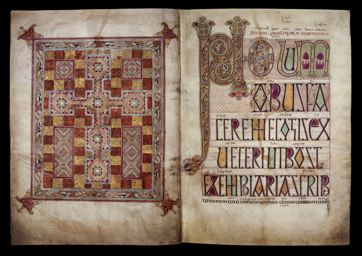 Page de tapis et page d