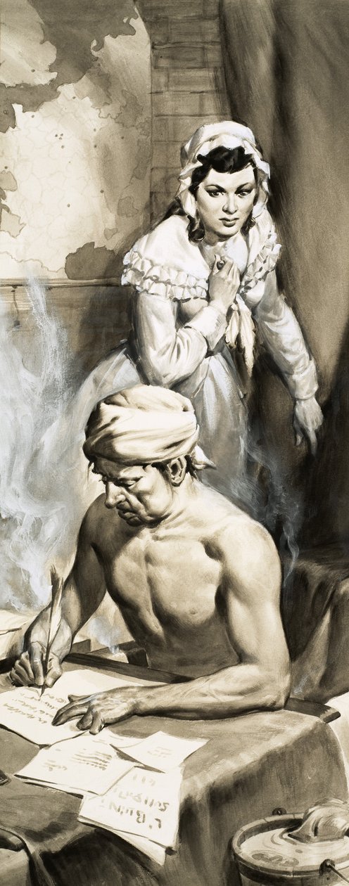 Charlotte Corday sur le point d