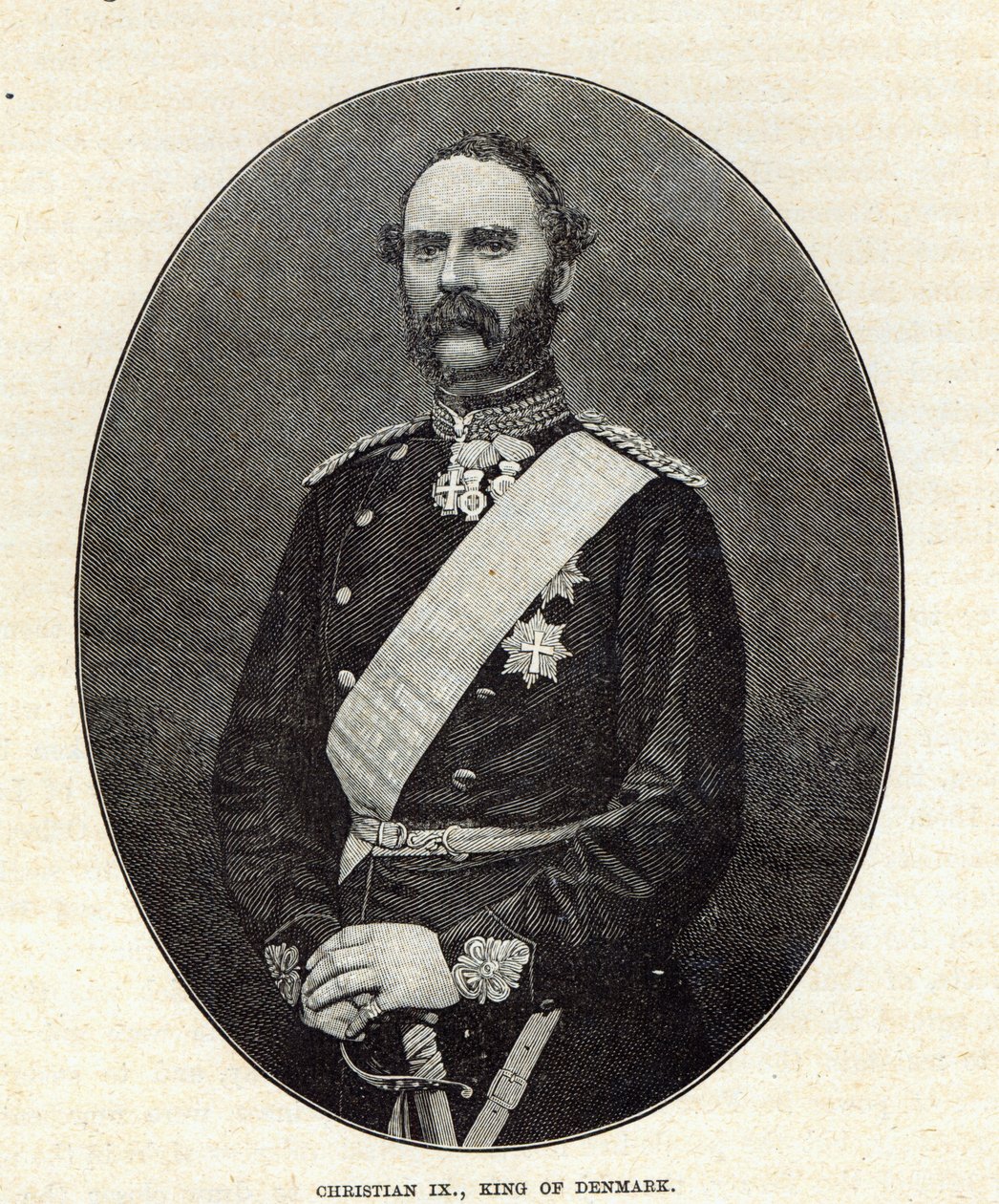 Christian IX, roi du Danemark - English School