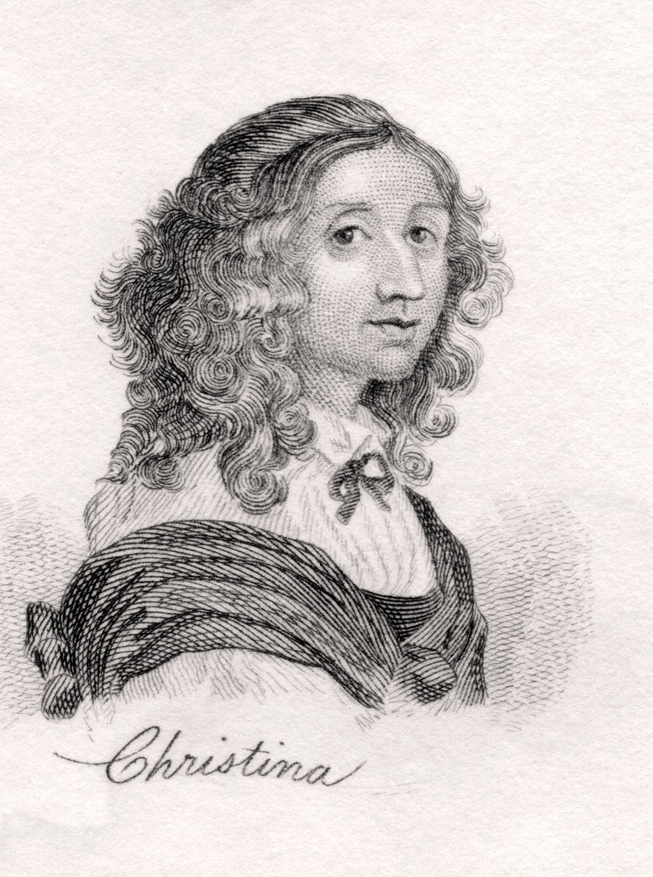 Christina de Suède, du Dictionnaire historique de Crabb, publié en 1825 - English School
