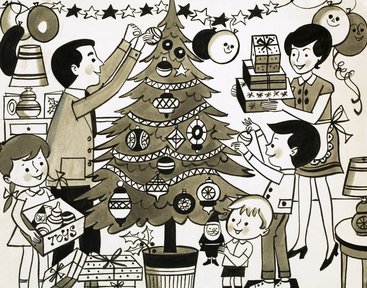Arbre de Noël - English School