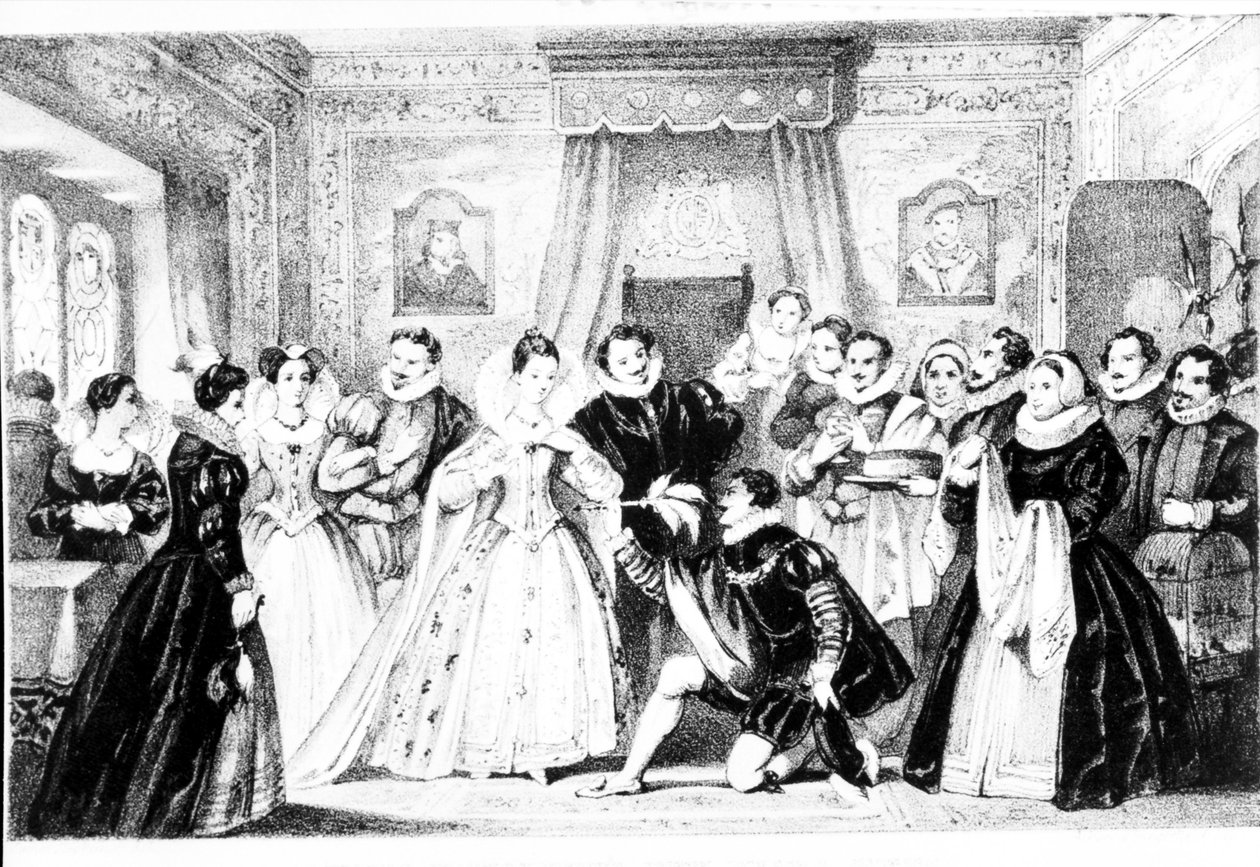 Noël à la cour de la reine Elizabeth I - English School