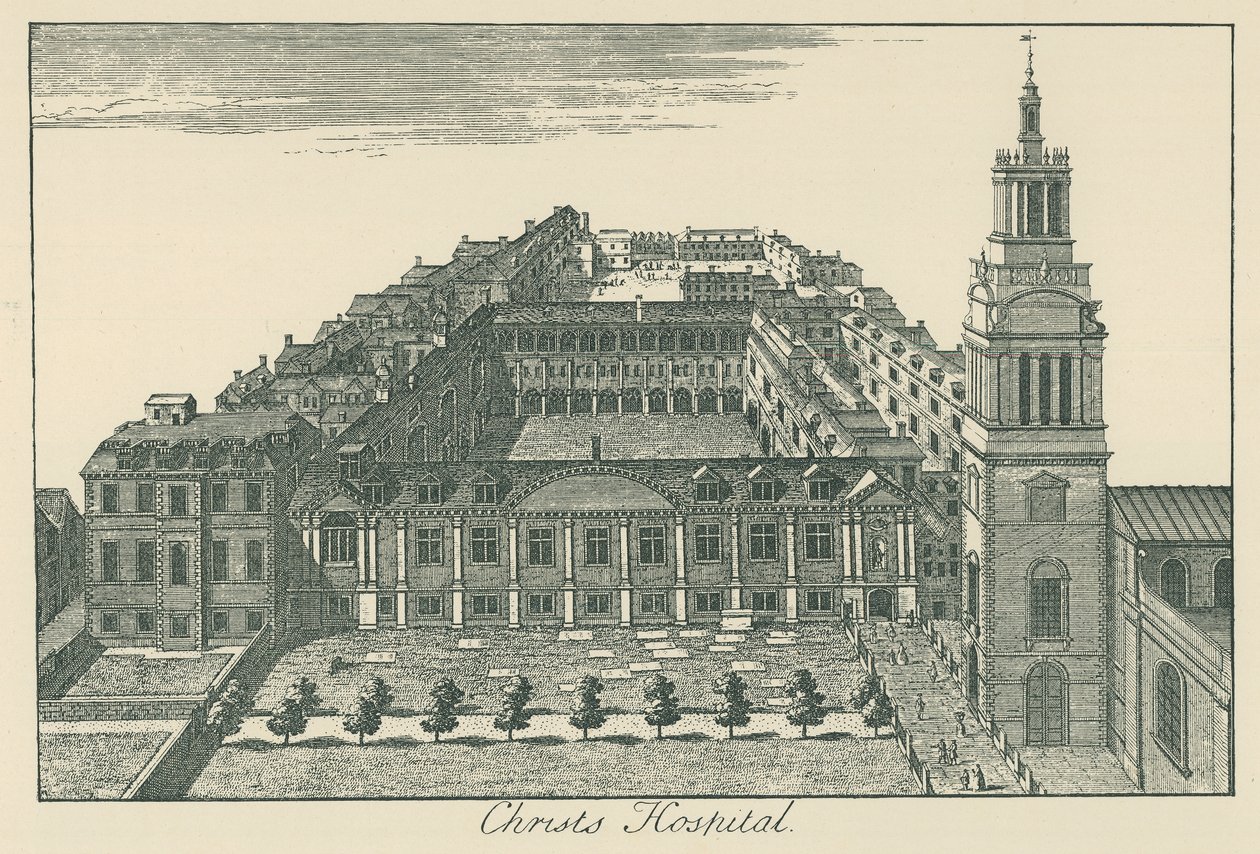 Hôpital du Christ (litho) - English School