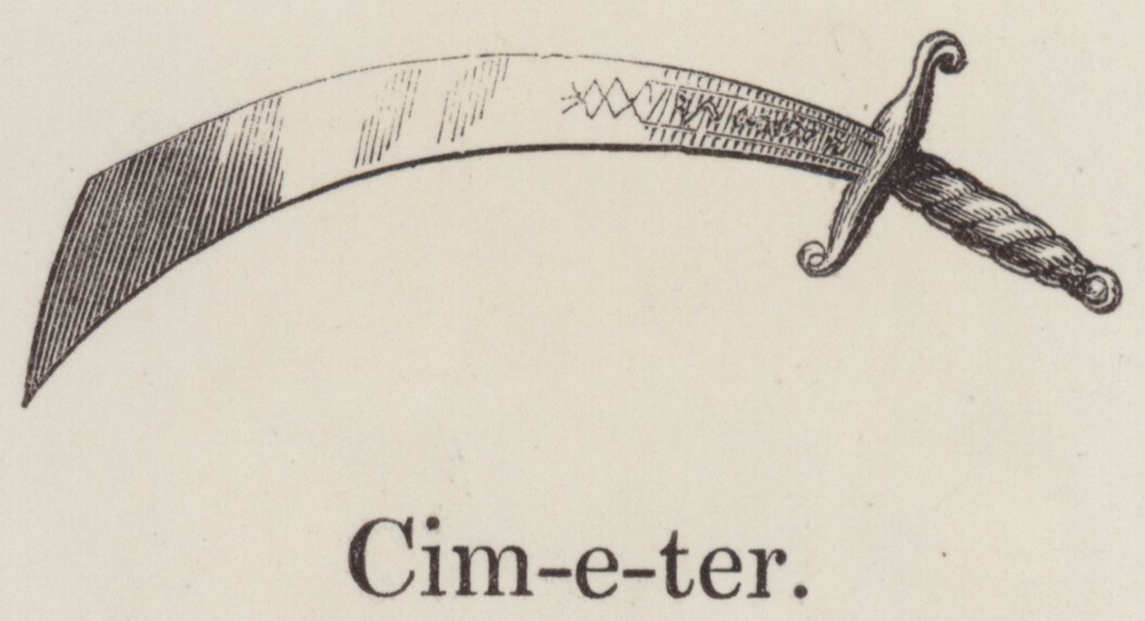 Cimeter (gravure) - English School