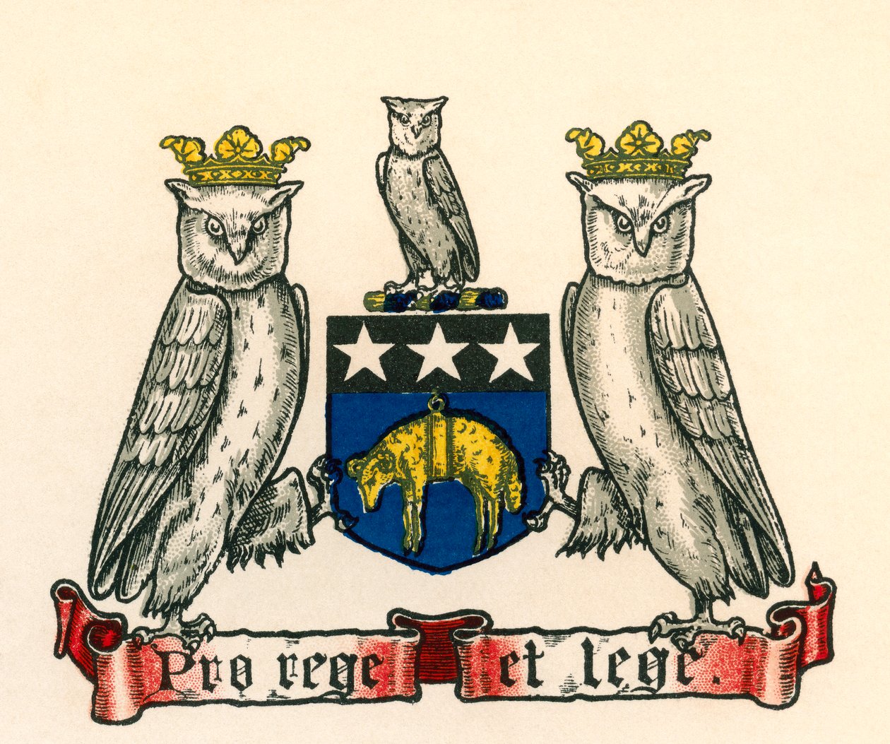 Blason de Leeds, Angleterre - English School