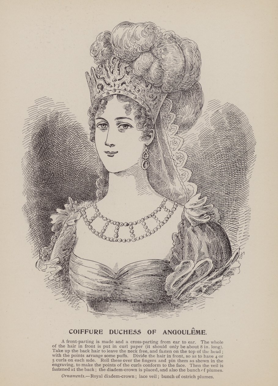 Coiffure Duchesse d