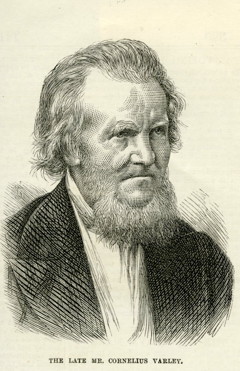Cornelius Varley (1781-1873) de The Illustrated London News, 25 octobre 1873 - English School