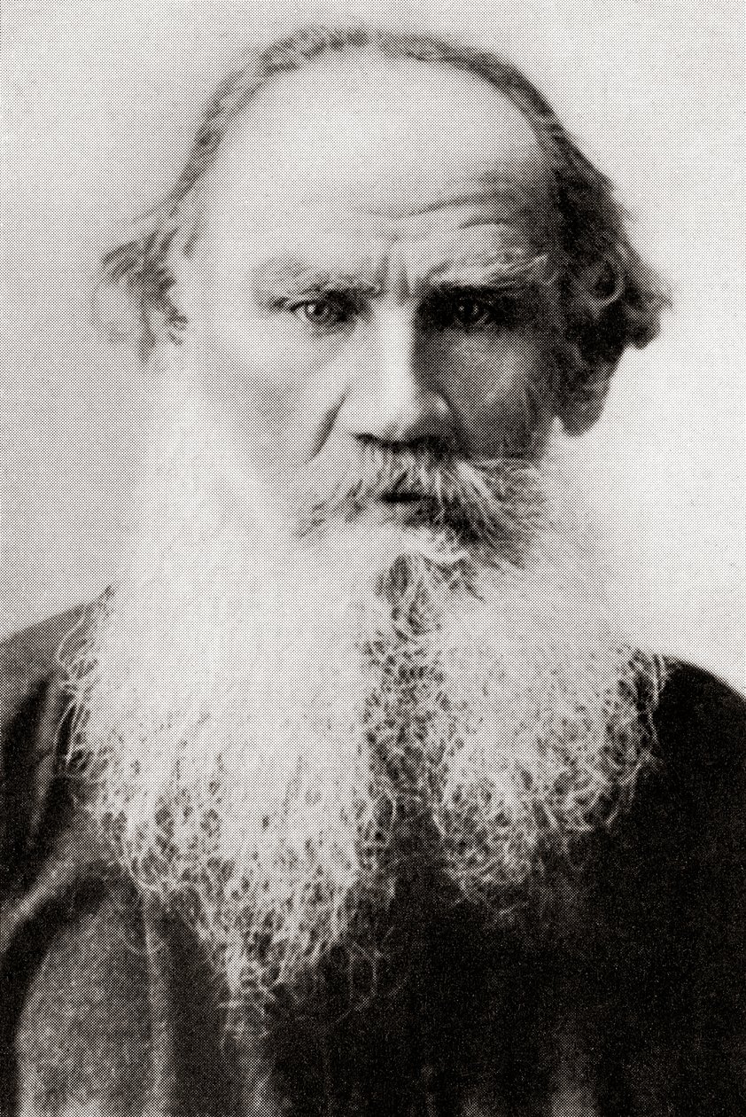 Comte Lev Nikolaïevitch Tolstoï, alias Léon Tolstoï, de l