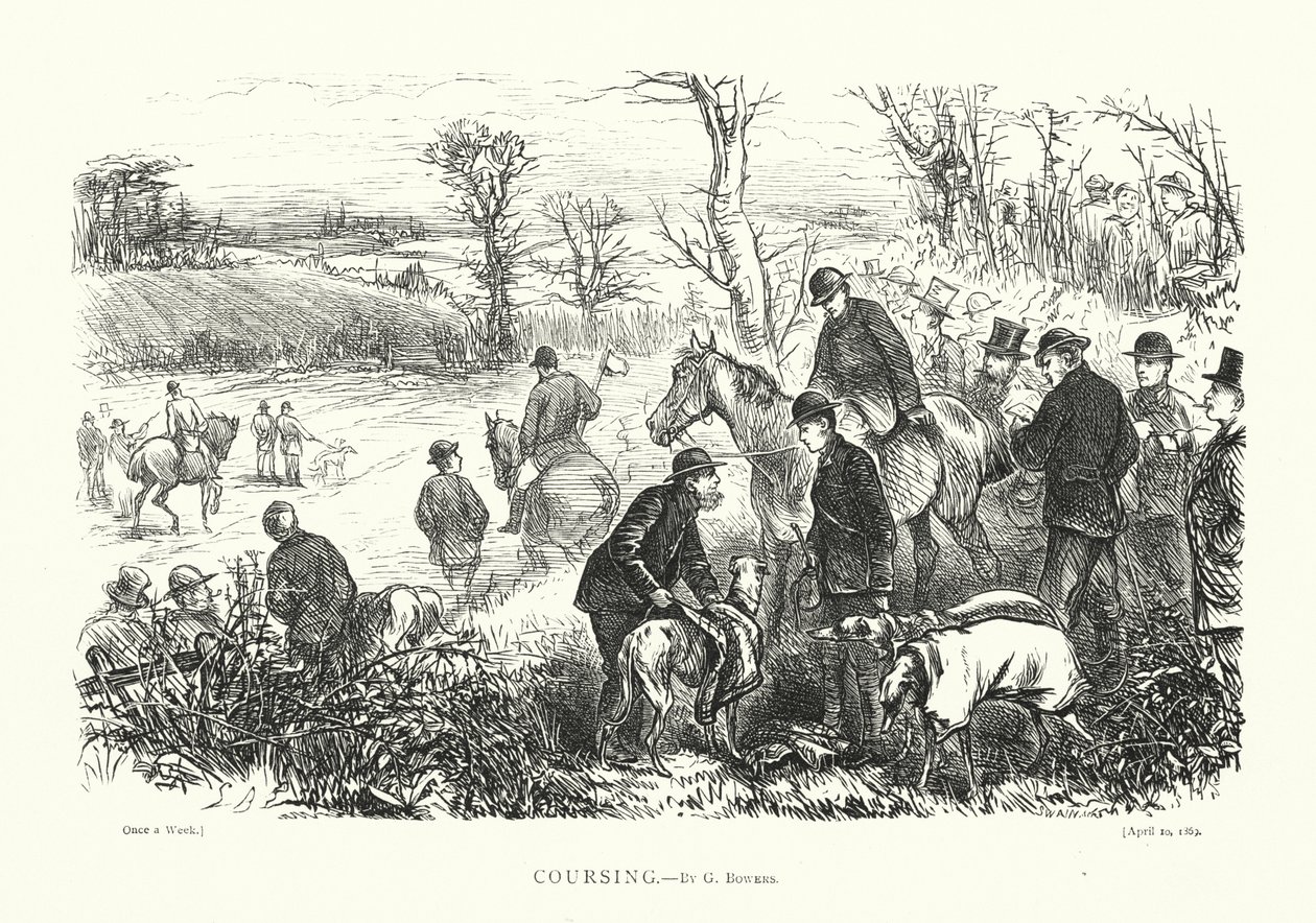 Coursing (gravure) - English School
