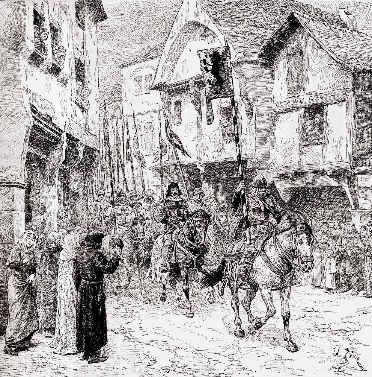 Croisés en route pour la Terre Sainte - English School