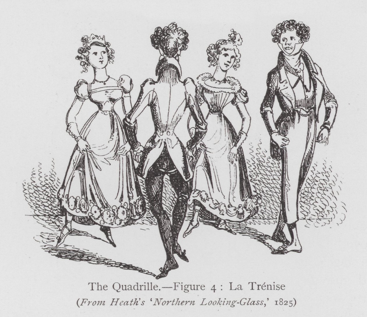 Danse : La Quadrille, Figure 4, La Trenise - English School