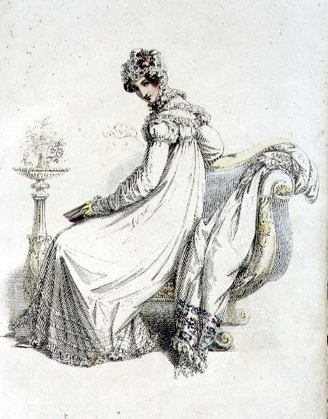 Robe de jour, planche de mode de l